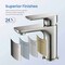 Kibi Tender Single Handle Bathroom Vanity Sink Faucet with Pop Up Drain C-KBF1019BN-KPW100BN - alternate 5